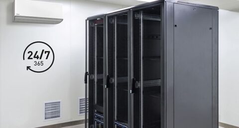 Nieuwe YKEA-airconditioners voor serverruimtes