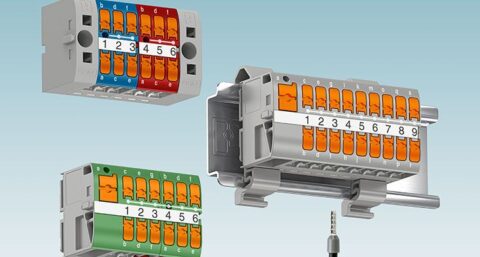 Nieuwe modulaire verdelerblokken met Push-in-aansluiting