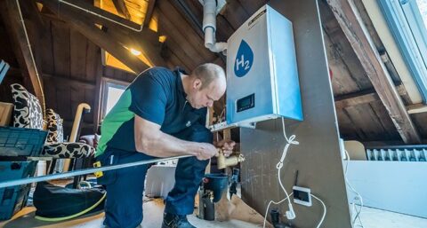 ‘Alliander verwarmt woningen met waterstof via bestaand gasnet’