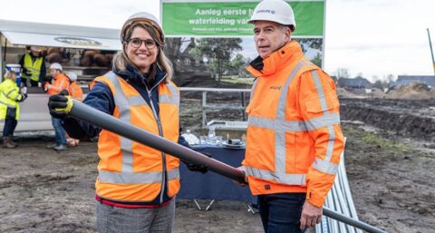 ‘Eerste biobased waterleiding van Nederland’