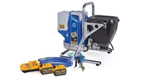 Nieuw wireless spuittoestel van Wiltec voor schilders