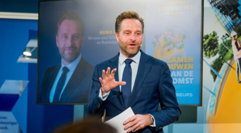 Minister Hugo de Jonge opent Bouwbeurs