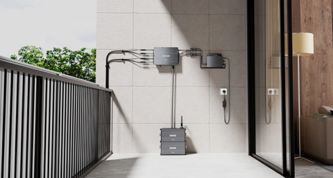 Zonne-energieopslagsysteem voor balkons beschikbaar in Europa