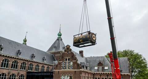 Grootste Rijksmonument van Amsterdam fossielvrij