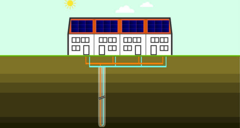 Modulair warmtenetconcept voor meerdere woningen