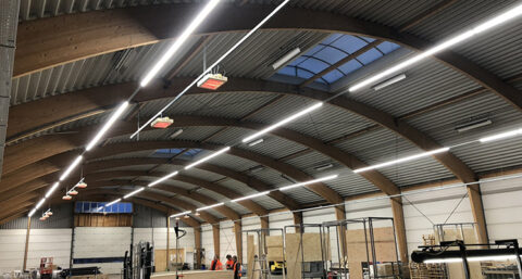 Bedrijfshal verwarmen zonder gas