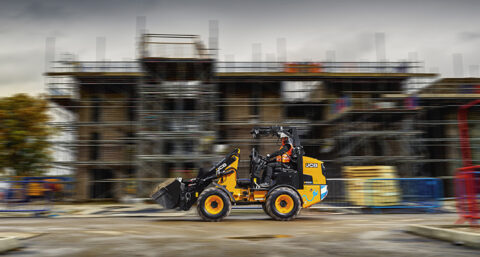 Eerste elektrische wiellader van JCB