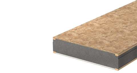 Nieuw isolerend dakelement voor metalen daken