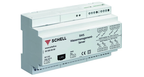 Kranen van Schell onderling met elkaar verbonden