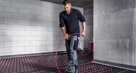 Duurzame soepele buis voor vloerverwarming