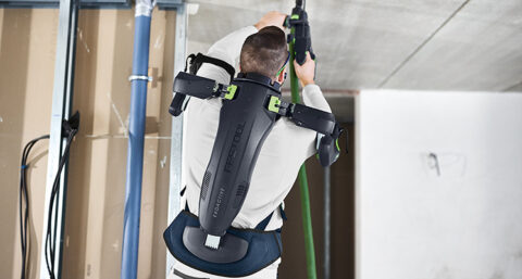 Festool lanceert als eerste een actief exoskelet