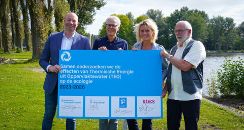 Drie waterschappen onderzoeken effect aquathermie op natuur