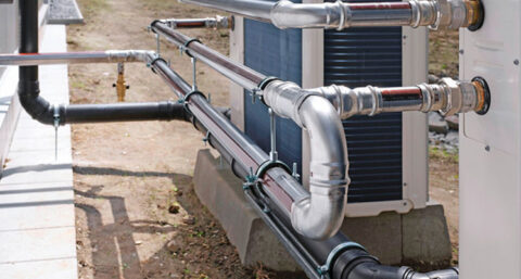 Eenvoudige aansluiting van lucht/water-warmtepompen