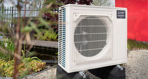 Nieuwe warmtepompen Mitsubishi Electric sterk verbeterd