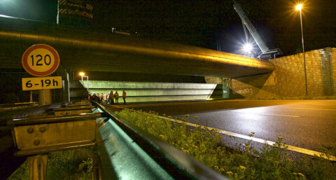 Oefening coupure A2 in Diefdijk