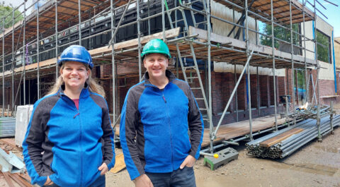 Alle installaties in het zicht: bouwtechnisch is dat een uitdaging