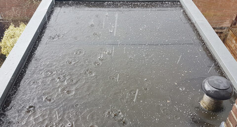 Extreme drukte bij dakdekkers door regenachtige zomer