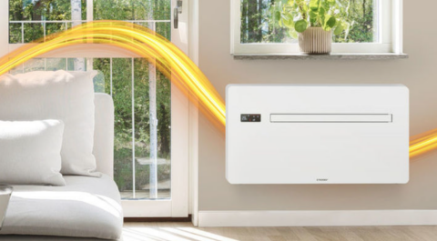 3 warm­te­pom­pen zonder buitenunit