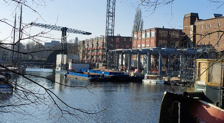 Kadijk 2 in aanbouw