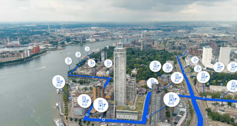 15.000 Rotterdamse laadpalen vormen één virtuele energiecentrale