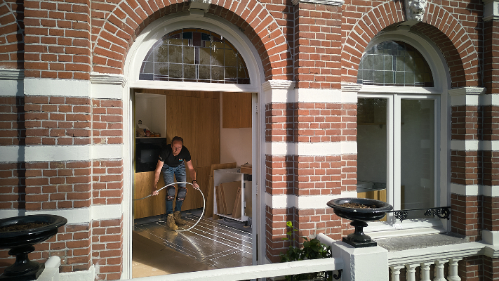 Vloerverwarming bij renovatie