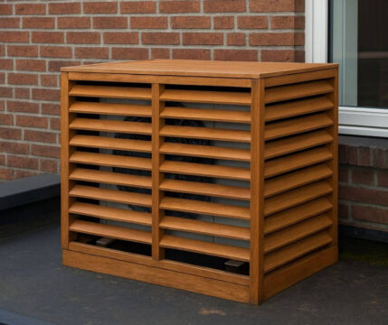 Zelf een warmtepomp omkasting maken met top­kwa­li­teit ge­luids­iso­la­tie