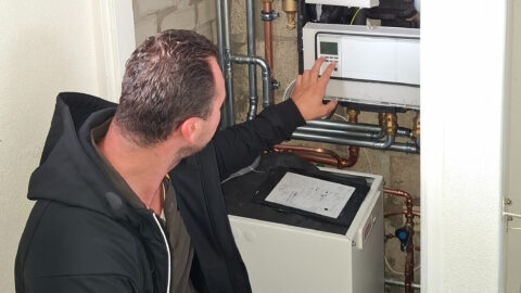 Zoutwaterbatterij vervangt boiler in te kleine ruimte