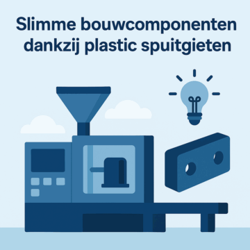 Slimme bouwcomponenten dankzij plastic spuitgieten