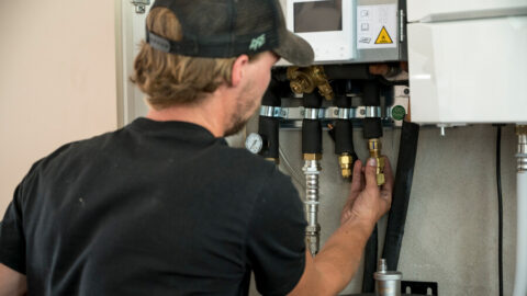 Plaatsing warmtepomp