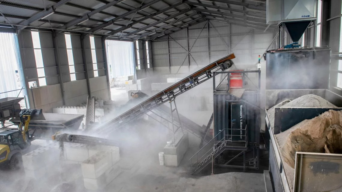 Recyclen beton