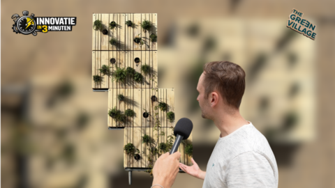 Leafy laat de natuur zijn gang gaan op de gevel