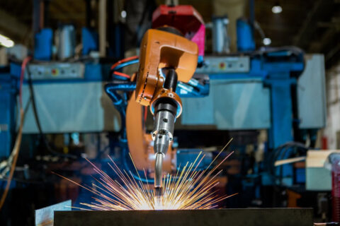 Robotisering in de metaalindustrie
