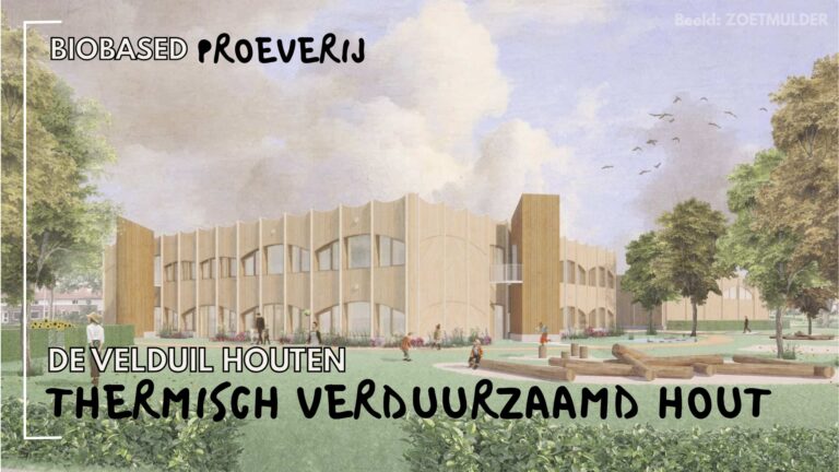 Videoserie | Biobased Proeverij | Een gevel van gekookt hout