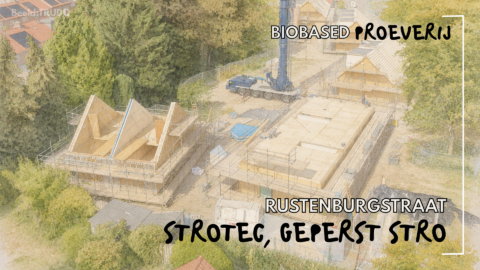 Videoserie | Biobased Proeverij | Huizen van stro: \'de wanden zijn iets dikker, maar het isoleert fantastisch en het is dampopen...\'
